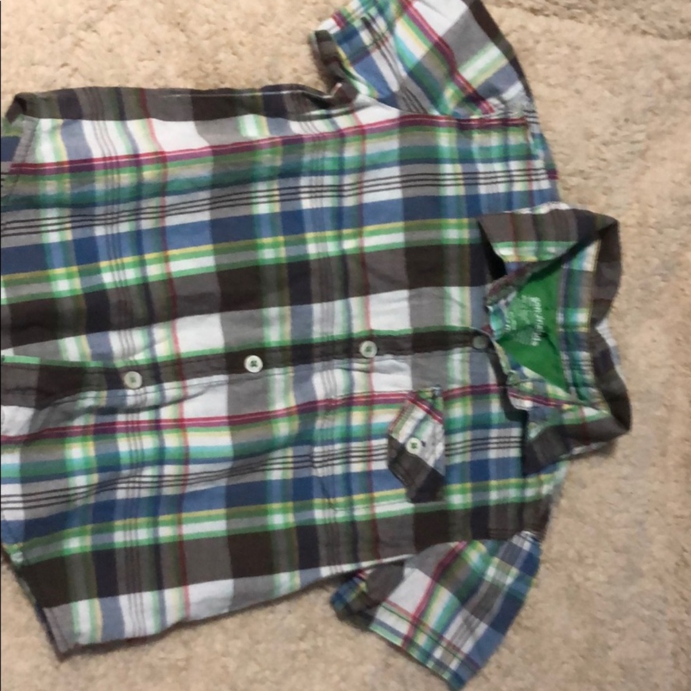 Button up t-shirt